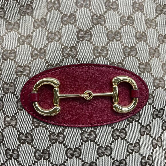 Gucci GG Leather Tote Bag 840-032825 - Picture 8 of 16